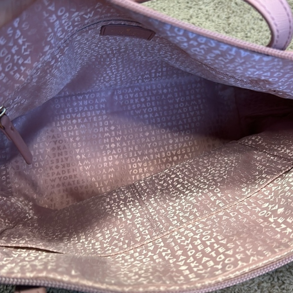 Kate Spade Pink Glitter Tote - Picture 3 of 4